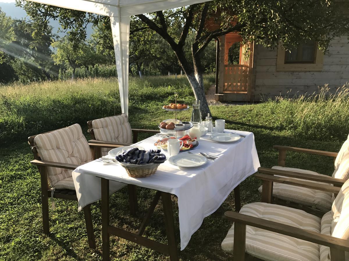 Magnolia Resort Chalets Viseu de Sus Bagian luar foto