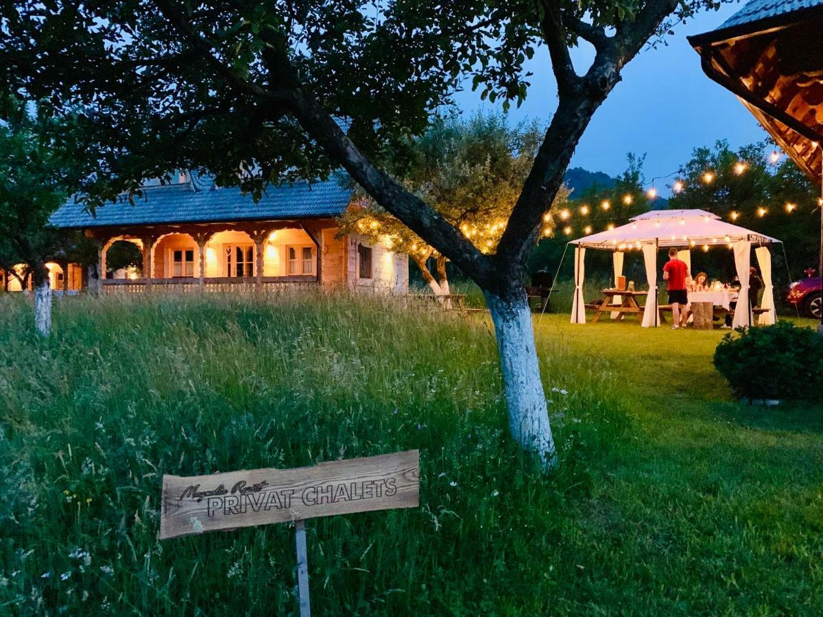 Magnolia Resort Chalets Viseu de Sus Bagian luar foto